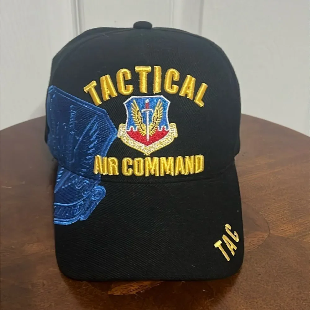 🔥🔥 Vintage TACTICAL AIR COMMAND Air Force Special Trucker Style Hat -‎ PERFECT